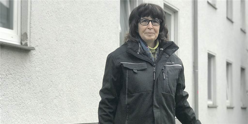 Susanne Köhler, der Engel der 327 Wohnungslosen und Flüchtlinge Susanne Köhler an der Harkortstraße: Hier betreut die städtische Angestellte mit ihrem Bereich Obdachlose und Migration Wohnungslose und Geflüchtete.