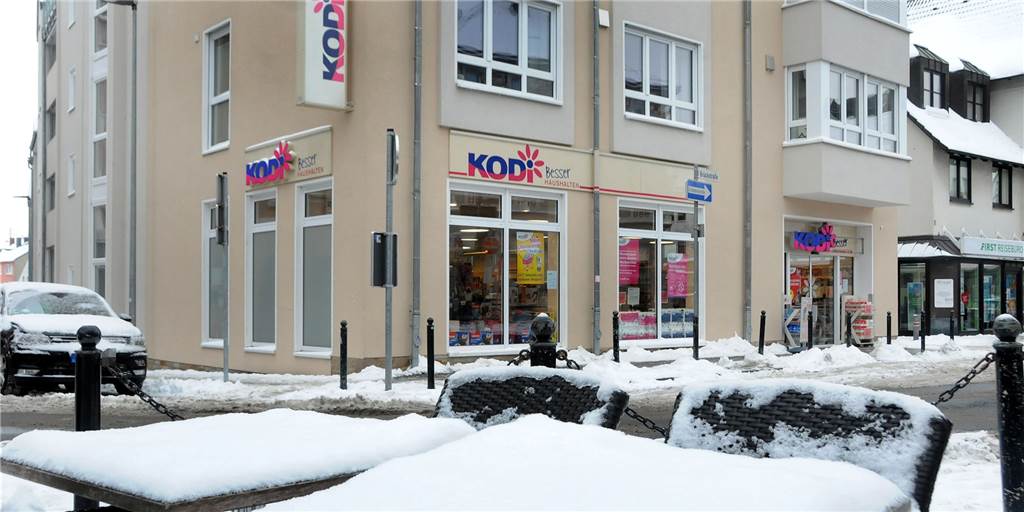 Kodi in manchen Städten geschlossen: Was bedeutet das für Schwerte? Direkt gegenüber vom Ende der Fußgängerzone liegt der Schwerter Kodi-Markt an der Brückstraße 1.
