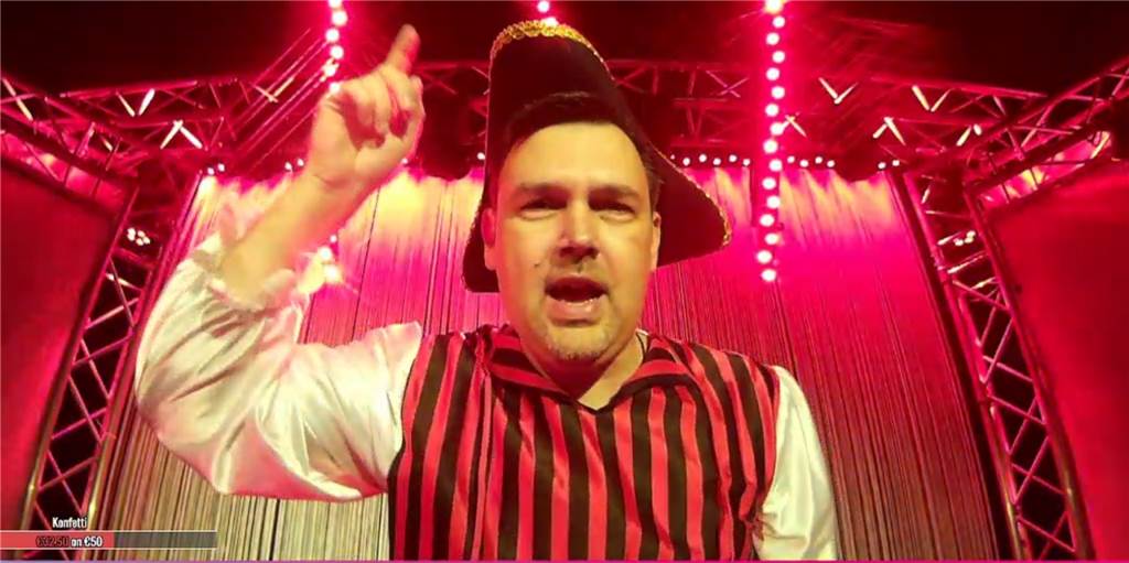 Knapp 2000 Jecken feiern Karneval per Livestream mit den Eventhelden Die „Eventhelden“ und die vier Werner Karnevalsvereine haben am Samstag (13. Februar) 4 Stunden Online-Karneval per Livestream angeboten.