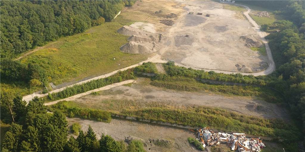Ministerium hält an Forensik-Standort Haltern fest - Planung beginnt Der Bergbau hat die Fläche in der Haard an der L551 geräumt, hier wird die neue Maßregelvollzugsklinik gebaut.