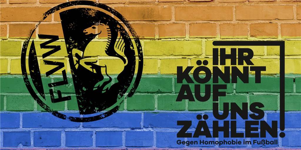 Sexualität ist kein reines Profi-Problem FLVW, Kampagne gegen Homophobie