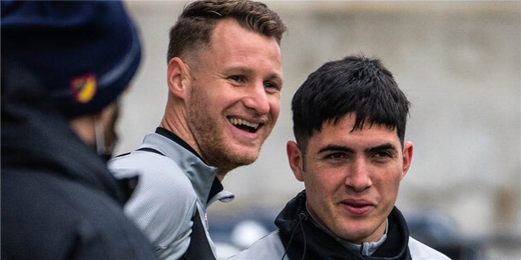 Fabian Herbers hat einen eigenen Podcast: Über Fußball, Uni und Ottenstein Der Ottensteiner Fußballprofi Fabian Herbers (M.) ist unter die Podcaster gegangen.