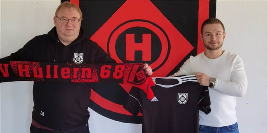 Hullern-Rückkehrer Meyer: „Den Schritt zu Flaesheim würde ich immer wieder gehen“ Chris Meyer (r.) kehrt zum SV Hullern zurück - als Wunschspieler von Trainer Christoph Bafs-Dudzik (l.).