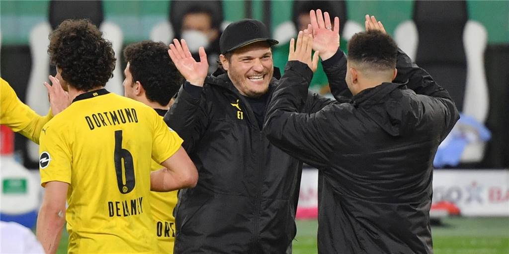 Der BVB nimmt doch noch Fahrt auf - auch dank Trainer Edin Terzic Der BVB nimmt doch noch Fahrt auf - auch dank Trainer Edin Terzic