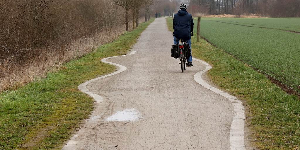 Wie der Kreis Unna den Bau von Radwegen endlich schneller machen will Radfahrer auf dem Sesekeweg zwischen Kamen und Lünen: Der Kreis Unna hat tolle radtouristische Erlebnisrouten, aber immer noch zu wenige „normale“ Radwege entlang von Kreisstraßen.