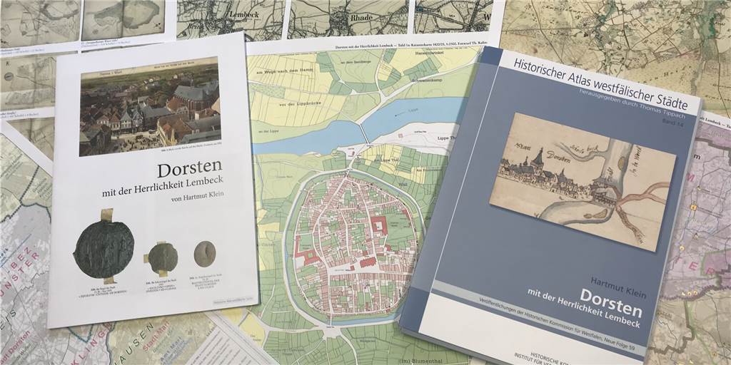Stadt-Geschichte von Dorsten so anschaulich wie nie zuvor aufbereitet Der Historische Atlas von Dorsten besteht aus Karten und einem bebilderten Textband.
