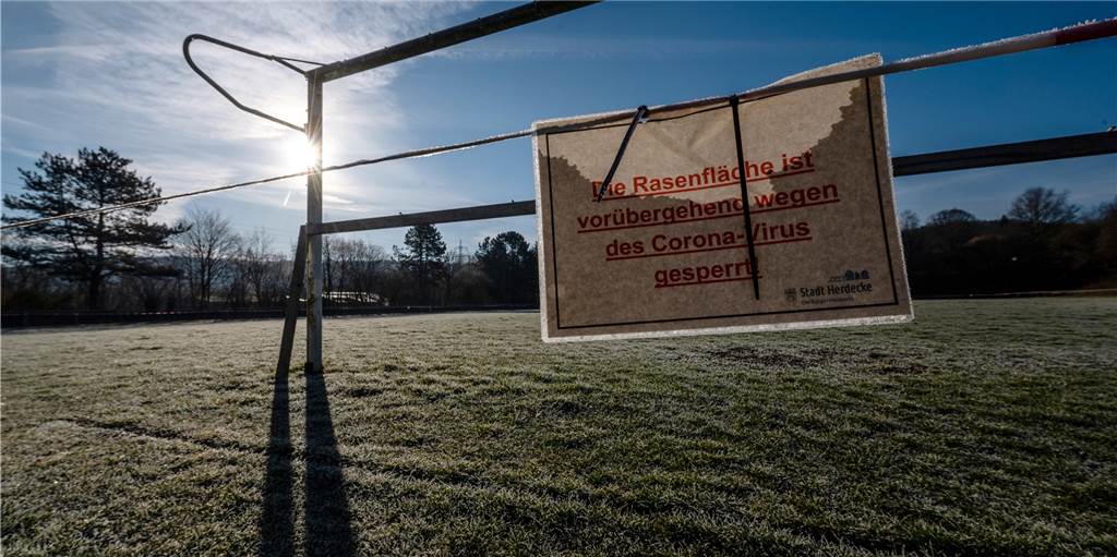 Coronavirus erfasst den Amateursport: Vor einem Jahr überschlugen sich die Nachrichten So wie hier sollte es während der ersten Coronavirus-Welle bundesweit aussehen. Ein Rückblick auf den Tag, an dem die Pandemie den Amateursport erfasste.
