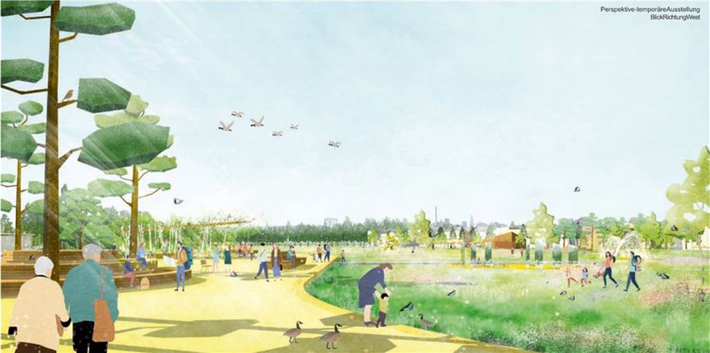 Mit der Weite und dem Gedanken an eine Prärie will das Planungsbüro Greenbox aus Köln das Areal der Zeche Viktoria umgestalten.