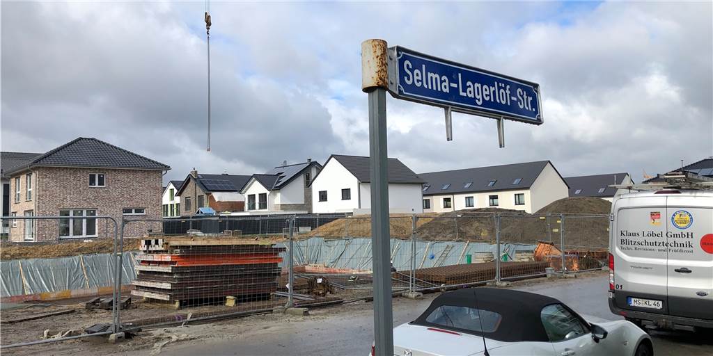 Verzögerter Kindergarten-Bau trifft Neubaugebiet empfindlich Die Selma-Lagerlöf-Straße gehört zum dritten Bauabschnitt des Neubaugebietes Brechtener Heide. Dort soll - irgendwann - auch ein Kindergarten entstehen