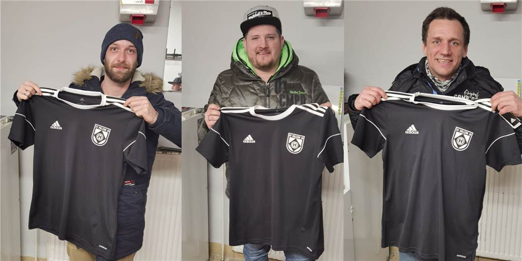Drei Rückkehrer, drei Geschichten: Hullerns Neuzugänge verbindet die Einstellung Hullerns Neuzugänge (v.l.) Daniel Diekmann, Dominik Warnat und Kay Trzaskawka erzählen, warum sie zum C-Ligisten zurückkehren.