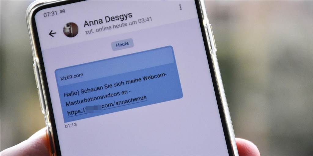 Kriminelle am Werk: Dutzende erhalten Link zu Masturbations-Video Mit einem fiktiven Namen verschickten Unbekannte Nachrichten an zahlreiche User der Plattform "Chayns".