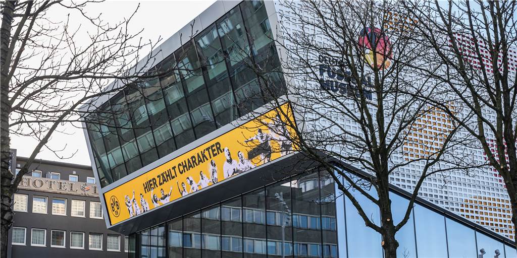 Stadt muss auch 2021 für Millionen-Verluste im Fußballmuseum aufkommen Auch das Fußballmuseum in Dortmund bekommt die Einschläge der Corona-Pandemie zu spüren.