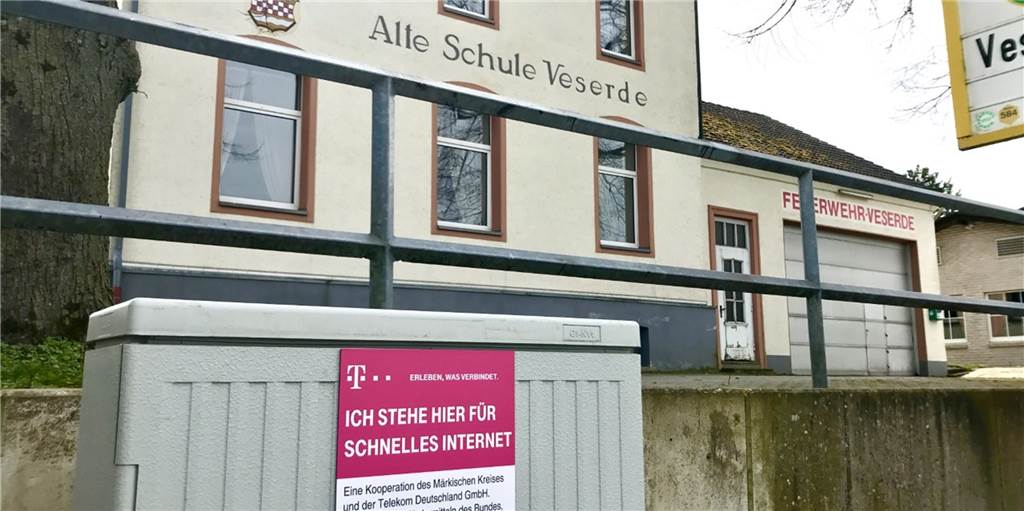 Petition für schnelles Internet: „Unterversorgung ist enormer Nachteil“ Glasfaser in ganz Verserde in Nachrodt-Wiblingwerde: Davon können viele Bürger in der Großstadt Dortmund nur träumen.