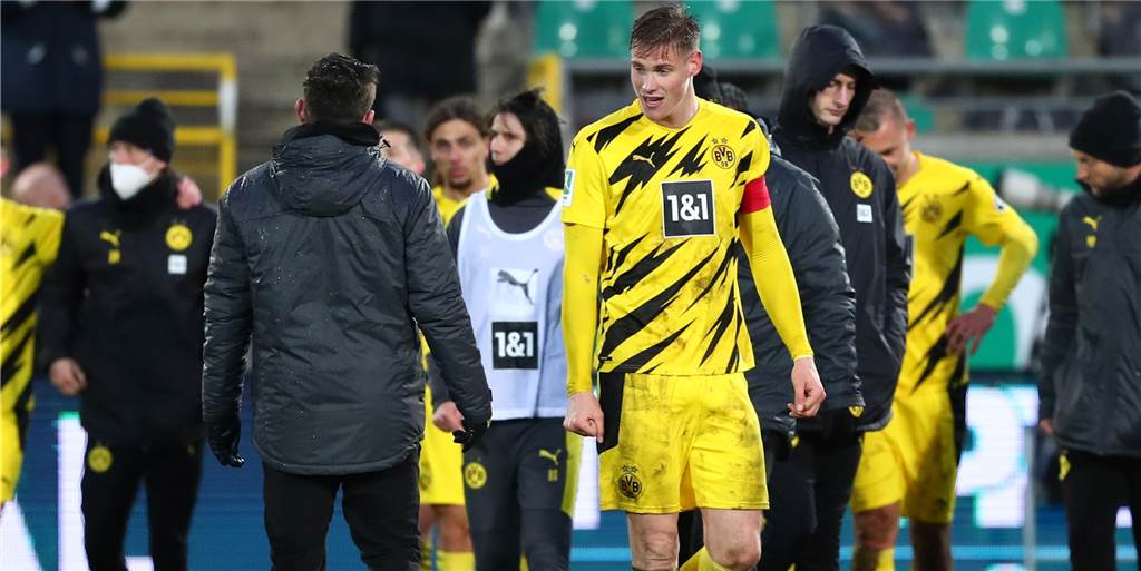 BVB-U23 stößt das Tor Richtung Dritte Liga weiter auf - doch es gibt auch eine neue Sorge BVB-U23 stößt das Tor Richtung Dritte Liga weiter auf - doch es gibt auch eine neue Sorge