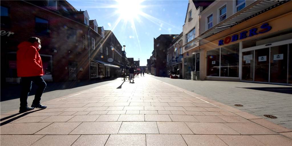 Nach Informationen des NRW-Wirtschaftsministeriums darf die „Modellkommune“ Ahaus nicht ab Montag, 19. April, lockern. 