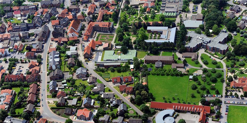 „Inklusions(T)raum Nordkirchen“: So könnte die Mauritiusschule wachsen Auf der Obstwiese hinter der Mauritiusschule könnte ein Neubau entstehen.