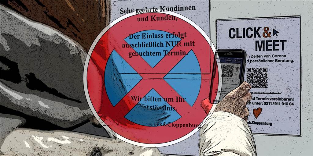 Verschärfte Notbremse in Dortmund - warum denn nicht gleich so? Ab Montag vorbei: „Click and Meet“ in Dortmund.