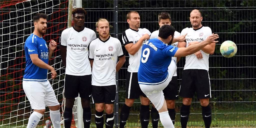VfL Kamen schlägt nochmals zu: Verstärkung kommt vom Westfalenligisten Lüner SV Der A.-Kreisligist VfL Kamen - hier Engin Duman beim Freistoß - verstärkt weiterhin seinen Kader mit hochklassigen Kickern.