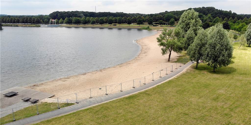 Im Sommer 2020 hatte die Stadt Lünen den Zugang zum See in Horstmar mit einem Zaun abgesperrt. Auch in der Saison 2021 soll das wieder passieren. Diesmal schon deutlich früher und auch als Vorbeugende Maßnahme.
