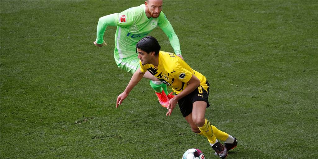 BVB-Profi Mo Dahoud überzeugt wieder: Werbung in eigener Sache BVB-Profi Mo Dahoud überzeugt wieder: Werbung in eigener Sache