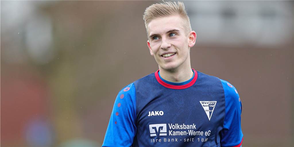 Nico Holtmann hat keine Angst vor Konkurrenz - und bei einem Neuzugang seine Finger im Spiel Nico Holtmann ist wichtig für die Defensive des Werner SC.