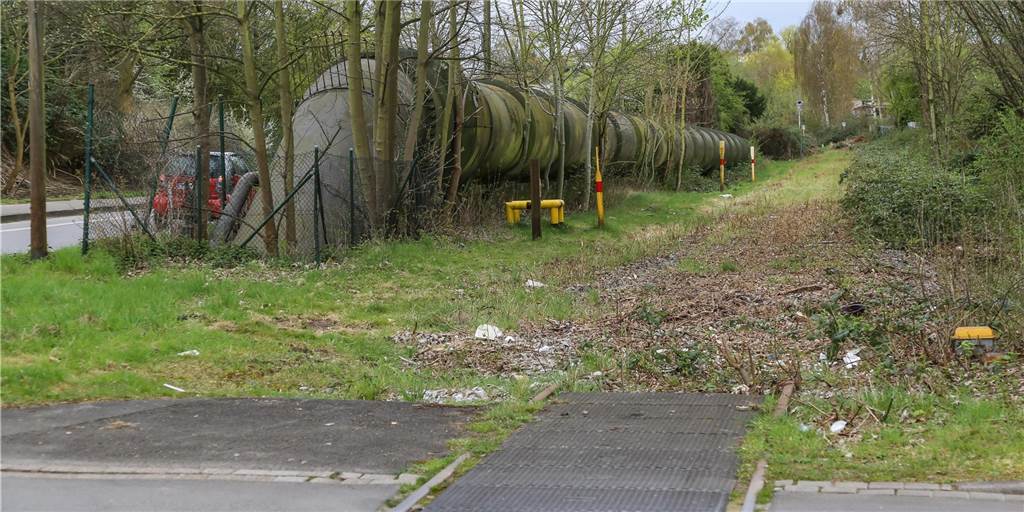 Die ehemalige Hoesch-Bahntrasse soll zu einem Radweg werden.