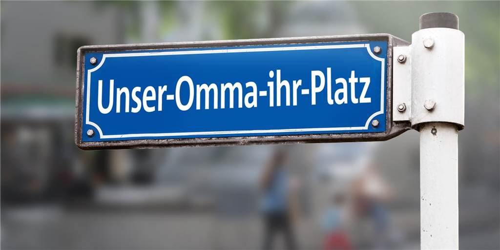 Zu Ehren der Omma: Partei will Platz in der Dortmunder City umbenennen Eine Idee von "Die Partei": Ein zentraler Platz soll diesen Namen bekommen.