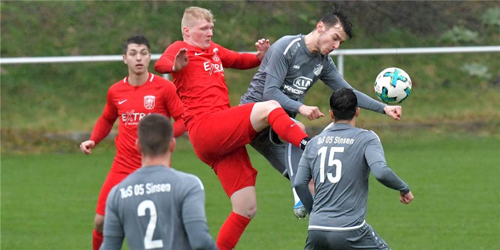 Mitten in der Pandemie präsentiert ein Klub seinen Trainingsplan mit vier Testspielgegnern Der TuS 05 Sinsen wäre ein Testspielgegener.