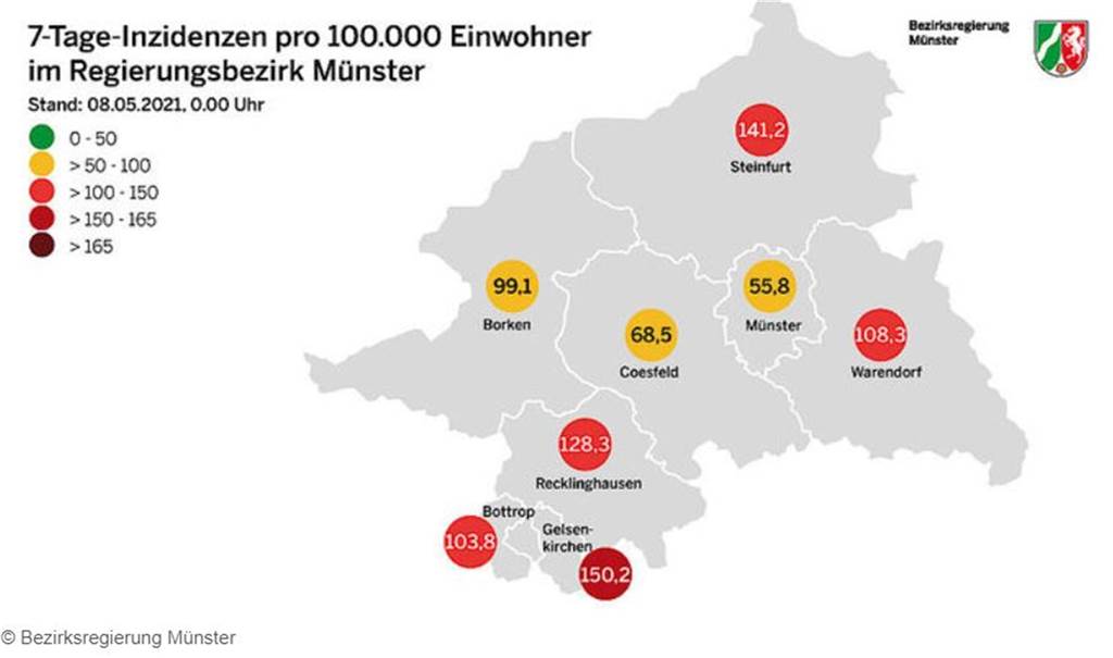 Corona-Liveblog: Inzidenz bleibt zweiten Tag unter der 100