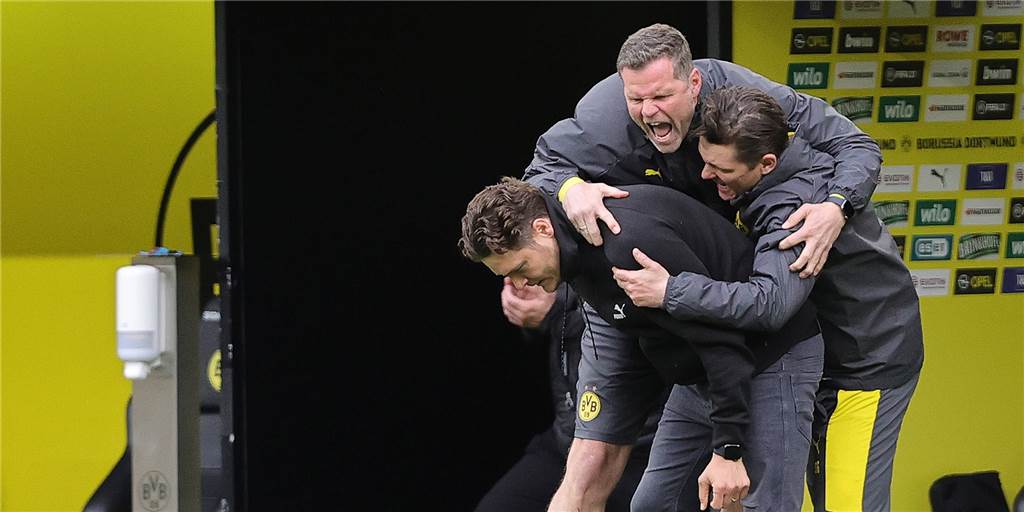 Zwei Gesichter: Im Pokalfinale gegen Leipzig muss beim BVB alles stimmen Zwei Gesichter: Im Pokalfinale gegen Leipzig muss beim BVB alles stimmen
