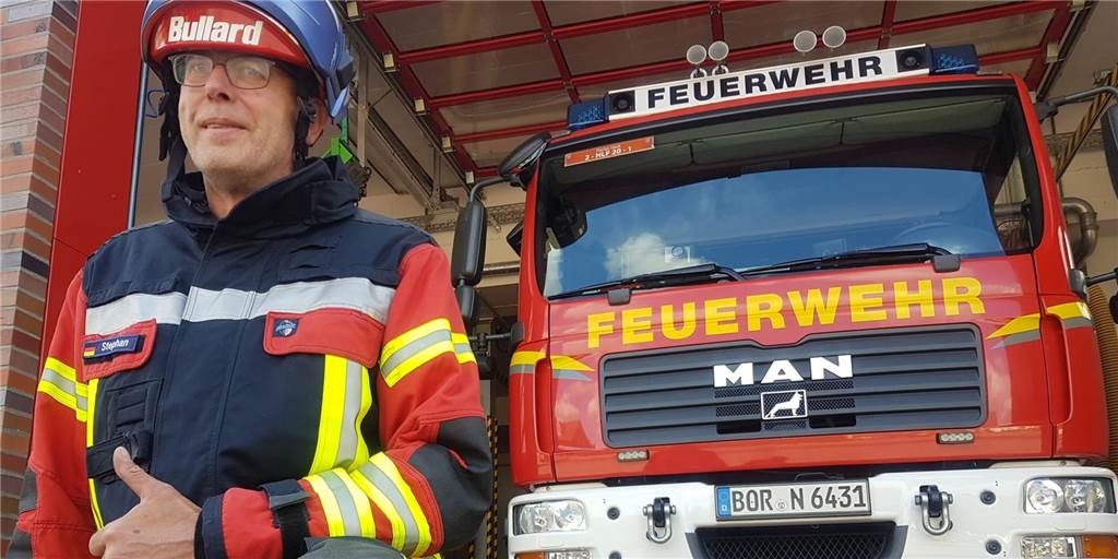 Corona macht 700-Kilometer-Charity-Lauf Strich durch die Rechnung Stephan Lendring von der Heeker Feuerwehr (Löschzug Nienborg) und die übrigen Wehrkameraden stecken trotz der Laufabsage nicht den Kopf in den Sand.