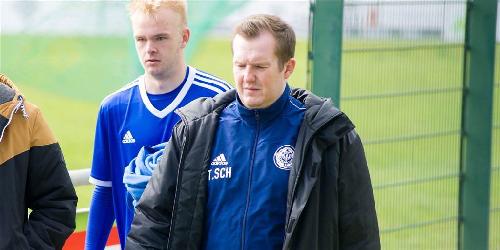 Trainer-Überraschung: Schaffrinna verlässt den ETuS mit sofortiger Wirkung Thomas Schaffrinna (r.) verlässt den ETuS Haltern mit sofortiger Wirkung.