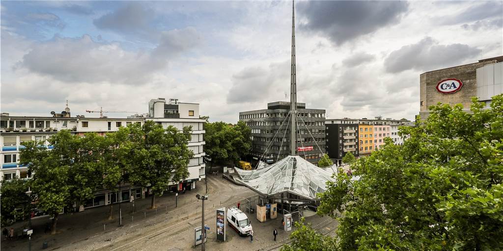 „Boulevard Kampstraße“: Weiterbau startet – nächste Hürden schon in Sicht Am Reinoldipylon beginnen am 25. Mai Arbeiten zum Weiterbau des Boulevard Kampstraße.