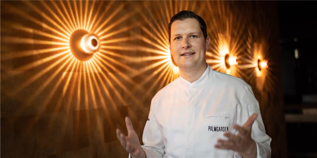 Sternekoch Michael Dyllong: Wie das Kochen mein Leben verändert hat Der Dortmunder Sternekoch Michael Dyllong in der Küche seines Restaurants „Palmgarden“ in der Spielbank Hohensyburg