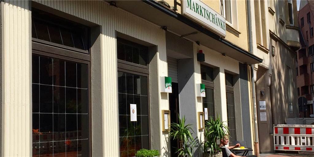 Vor der Marktschänke kam es im vergangenen September zu einer wüsten Schlägerei. 