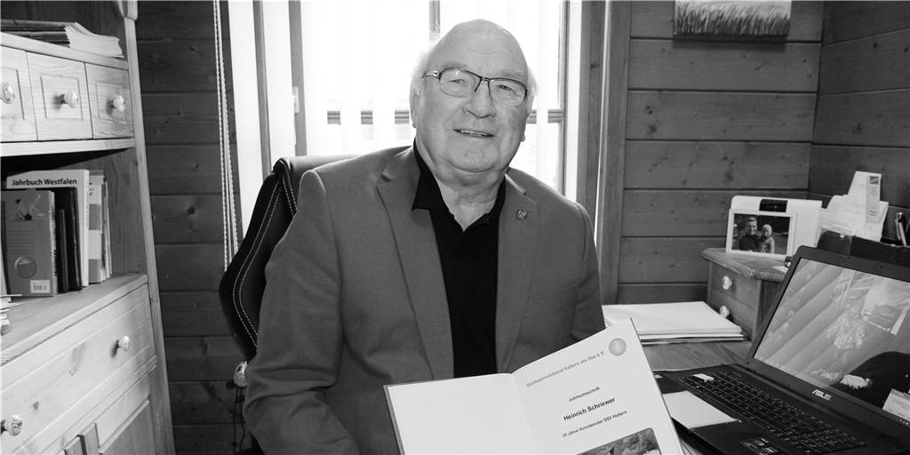 Ein Fürsprecher des Halterner Sports: Heinrich Schriewer ist tot Ein Fürsprecher des Halterner Sports: Heinrich Schriewer ist tot