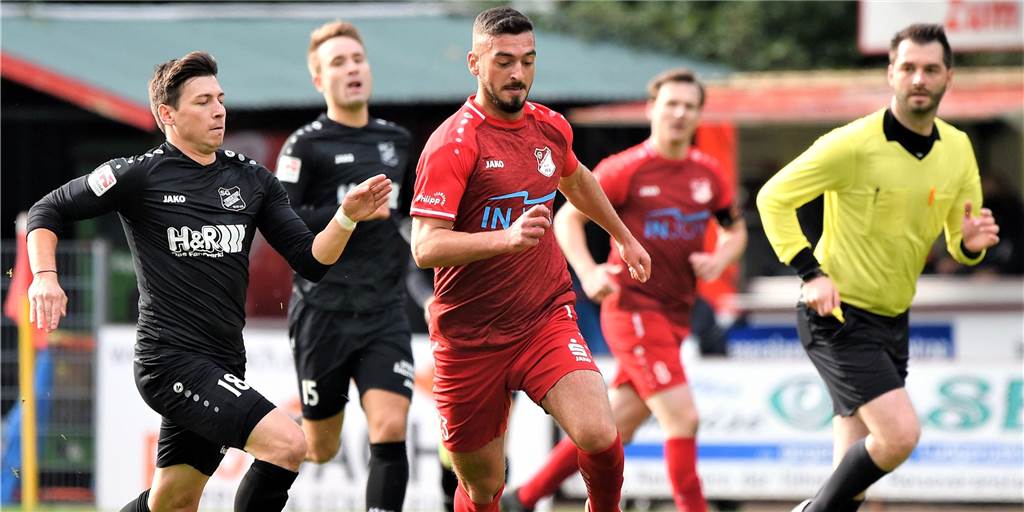Der SV Schermbeck rechnet mit einer zweigeteilten Oberliga Bernard Gllogjani, SV Schermbeck