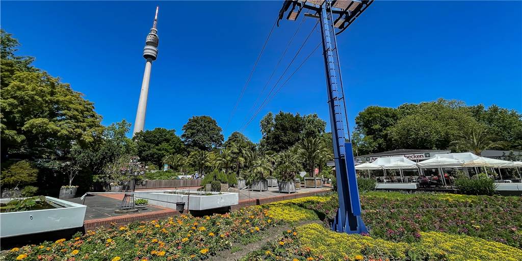Bauarbeiten zwischen Blumen: So verändert sich der Westfalenpark