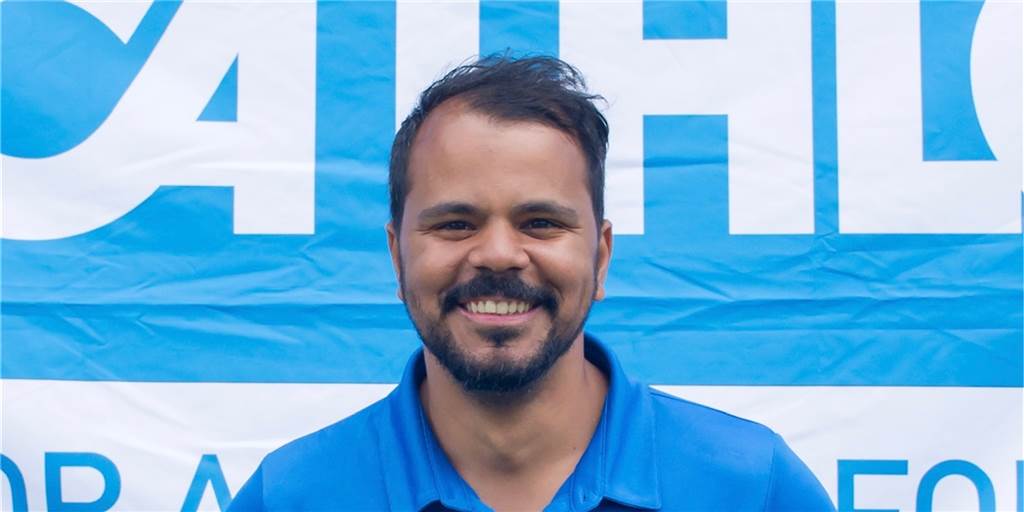 Fußball spielen wie die Brasilianer: Besonderes Camp in Dortmund Leonardo Morgado da Silva möchte Martener Kindern das brasilianische Fußballspielen beibringen.