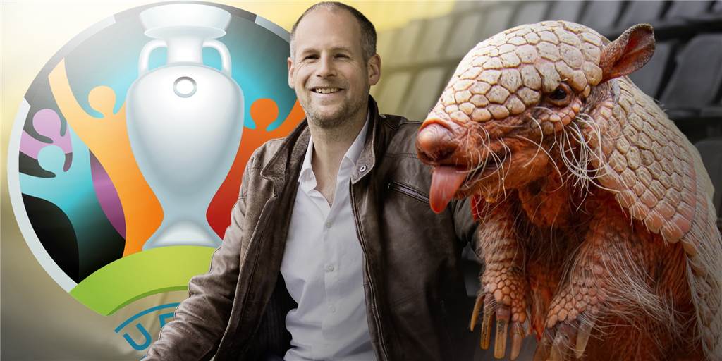 Gürteltier gegen Professor: Wer ist das bessere EM-Orakel? Beide liefern Prognosen der deutschen EM-Spiele: Prof. Andreas Groll auf wissenschaftlicher Basis, Gürteltier Kasimir mit tierischer Intuition.