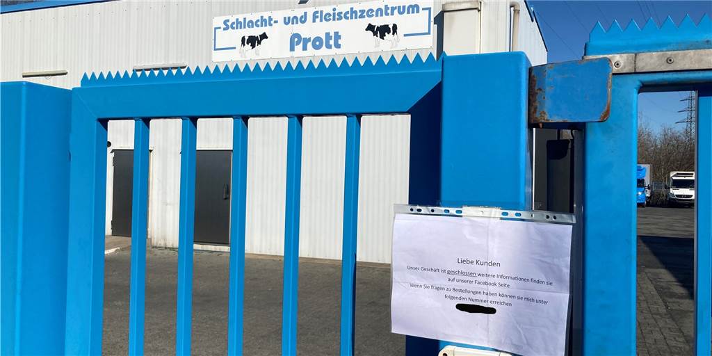 Schlachtskandal in Selm: Kreis kritisiert Staatsanwaltschaft Im März wurde der Selmer Schlachthof Prott geschlossen.