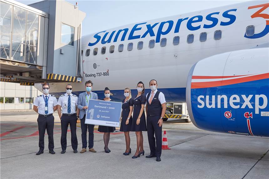 SunExpress steuert vom Dortmunder Flughafen wieder beliebtes Ziel an Die Fluggesellschaft SunExpress startet wieder vom Airport Dortmund aus in Richtung Süden.