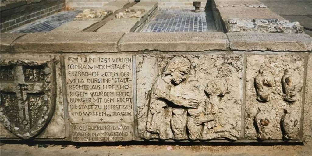 Tisa-Brunnen soll neuen Platz in der Dorstener Altstadt bekommen Tisa-Brunnen