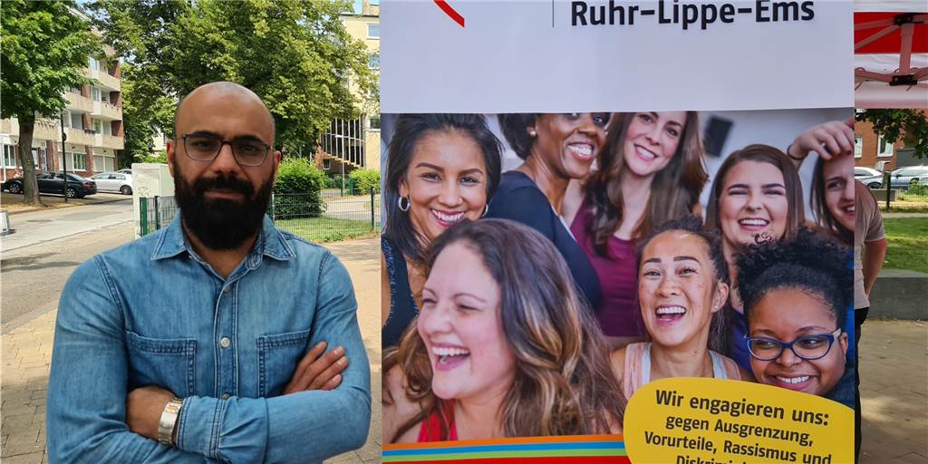 Hilfe während Corona: AWO unterstützt Eingewanderte beim Ankommen in Lünen Ali Romeyhi hat sich mithilfe der AWO-Migrationsberatung ein Leben in Brambauer aufgebaut.