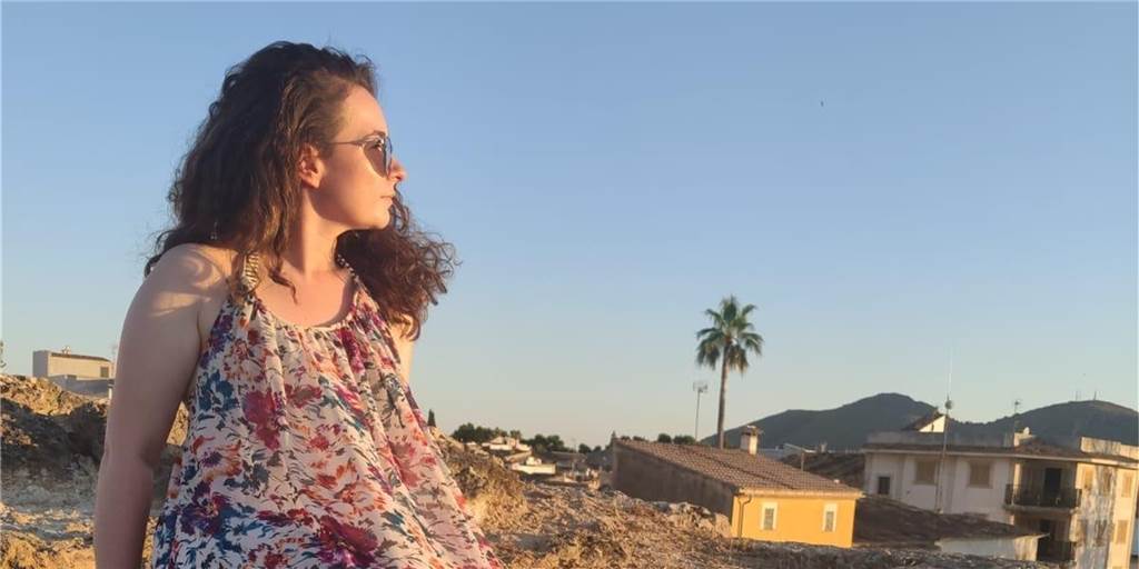 Die 27-Jährige Dortmunderin Marva-Linnéa Kroh hatte während ihres Urlaubs besseres Wetter, als während ihres Flugs.
