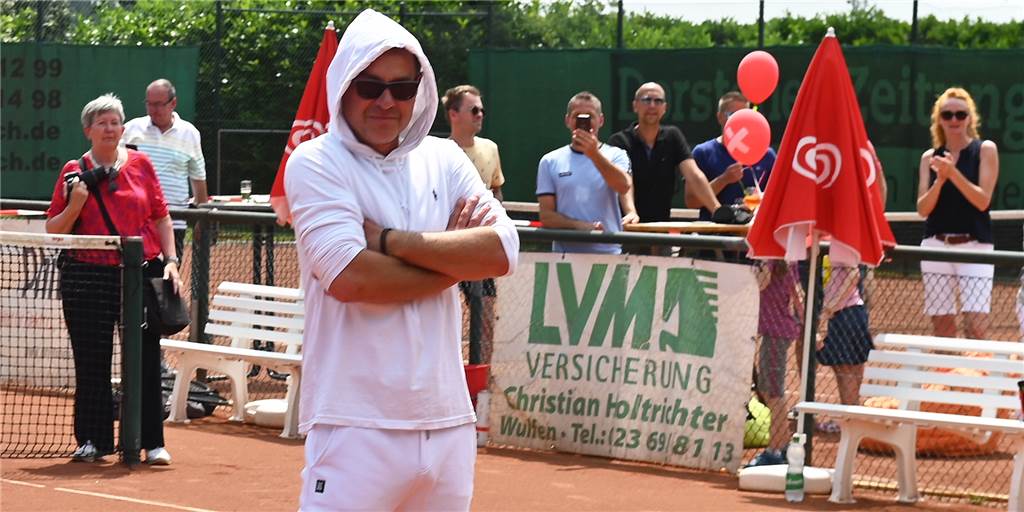 Die besten Bilder vom Show-Match Maiß gegen Eifert Michael Maiß, Show-Match gegen Hannah Eifert