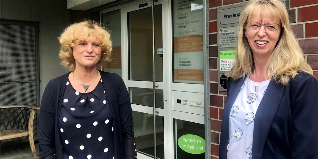 Nach Mercaden-Absage starten zwei Ärztinnen aus Dorsten woanders durch Elisabeth Hoof und Birgit Tillenburg sind froh, nach der Absage der Mercaden neue Praxisräume an der Halterner Straße gefunden zu haben.