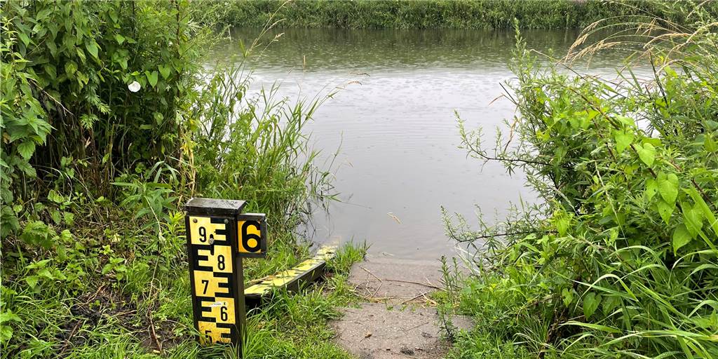 Bis zum historischen Lippe-Hochwasser sind es noch fast fünf Meter Der Lippepegel steigt, aber langsam und nicht in bedenklichem Maße. Am Mittwochvormittag hatte er noch nicht einmal die 5-Meter-Marke überschritten.