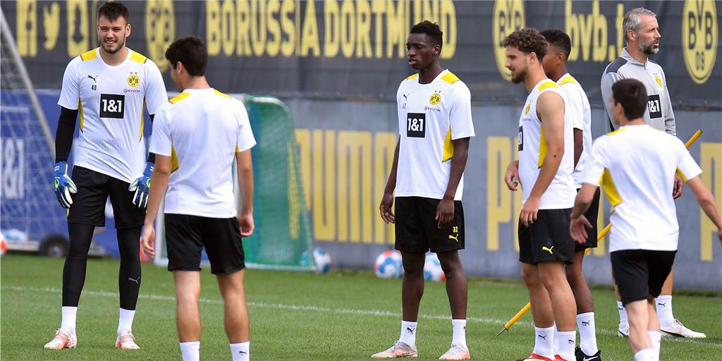 Exklusive Bilder und Video: So lief das erste BVB-Training von Neuzugang Kamara Exklusive Bilder und Video: So lief das erste BVB-Training von Neuzugang Kamara