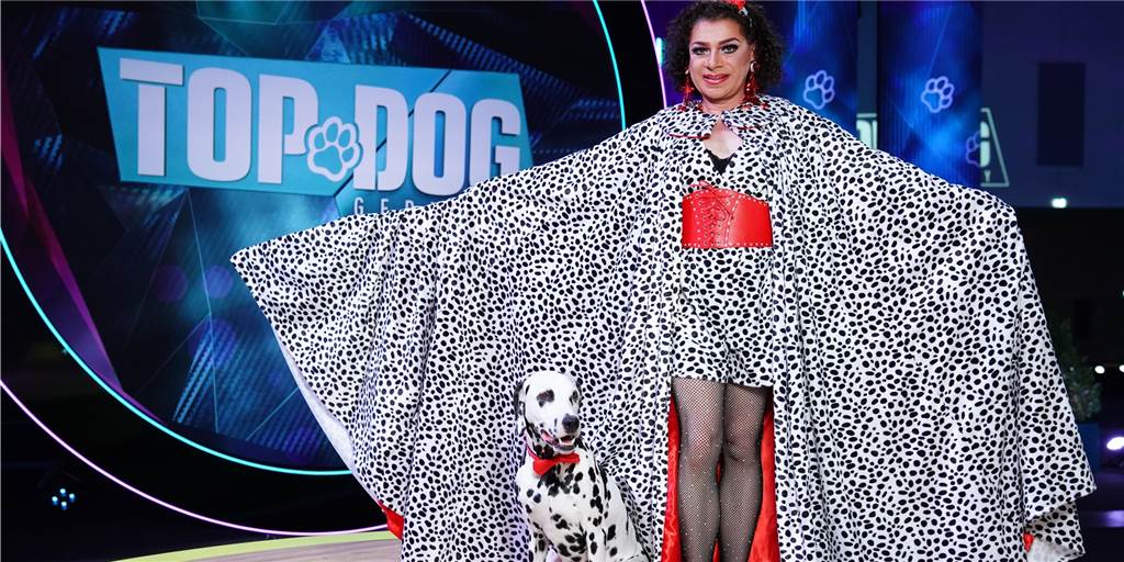 „Top Dog Germany“: Kommt Deutschlands talentiertester Hund aus Dortmund? Toni alias Antonella mit seinem Dalmatiner Sir Henry.